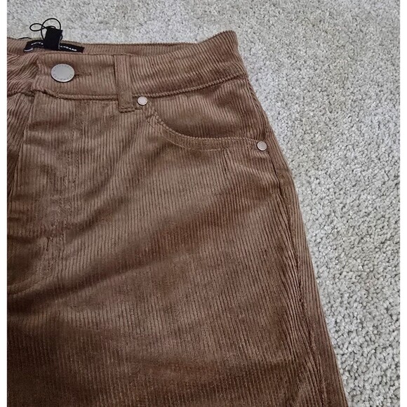 Universal Standard Cassidy High-Rise Corduroy Pants Women Brown Size 0 - Picture 4 of 15